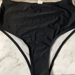 High wasted swim bottoms
